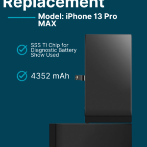 Battery Replacement for iPhone 13 Pro Max 4352mAh