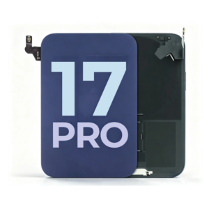 Back Cover Glass with Wireless Charging Magnet Pieces for iPhone 17 Pro 6.3'', Deep Blue