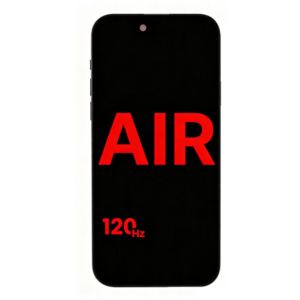 Soft OLED Screen for iPhone Air 6.5" 2025, Black (COP Support IC Transplanting) (Dynamic 120Hz High Refresh Rate)