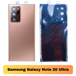 Samsung Galaxy Note 20 Ultra Back Cover with Camera Lens & Glue Sticker – AAA (Mystic Bronze)