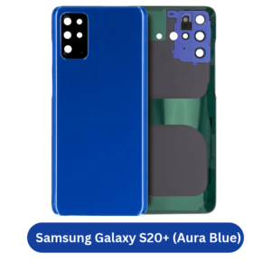 Samsung Galaxy S20+ Back Cover with Camera Lens & Glue Sticker – AAA (Aura Blue)