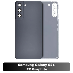 Samsung Galaxy S21 FE Back Cover with Camera Lens & Glue Sticker – AAA Graphite