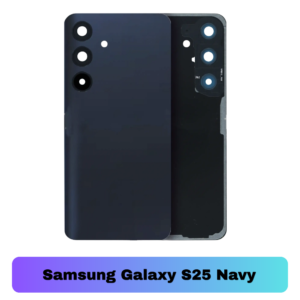 Samsung Galaxy S25 Back Cover with Camera Lens & Glue Sticker – AAA  (Navy)