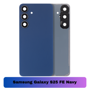 Samsung Galaxy S25 FE Back Cover with Camera Lens & Glue Sticker – AAA (Navy)