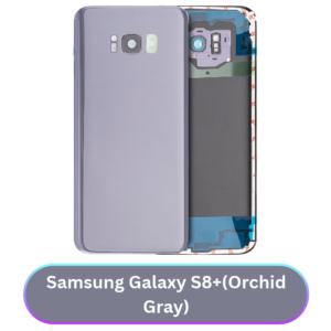 Samsung Galaxy S8+ Back Cover with Camera Lens & Glue Sticker – AAA (Orchid Gray)