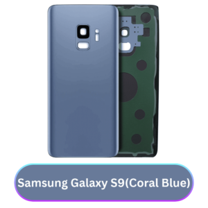 Samsung Galaxy S9 Back Cover with Camera Lens & Glue Sticker – AAA (Coral Blue)