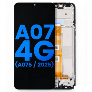 Samsung Galaxy A07 4G (A075) Screen Assembly with Frame – Original
