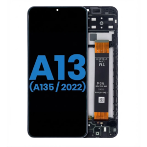 Samsung Galaxy A13 (A135) Screen Assembly with Frame – 1:1 Quality