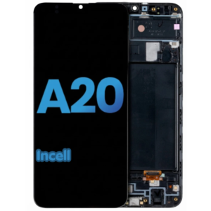 Samsung Galaxy A20 Screen Assembly with Frame – Incell