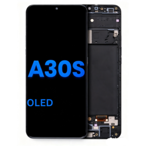 Samsung Galaxy A30s Screen Assembly with Frame – OLED