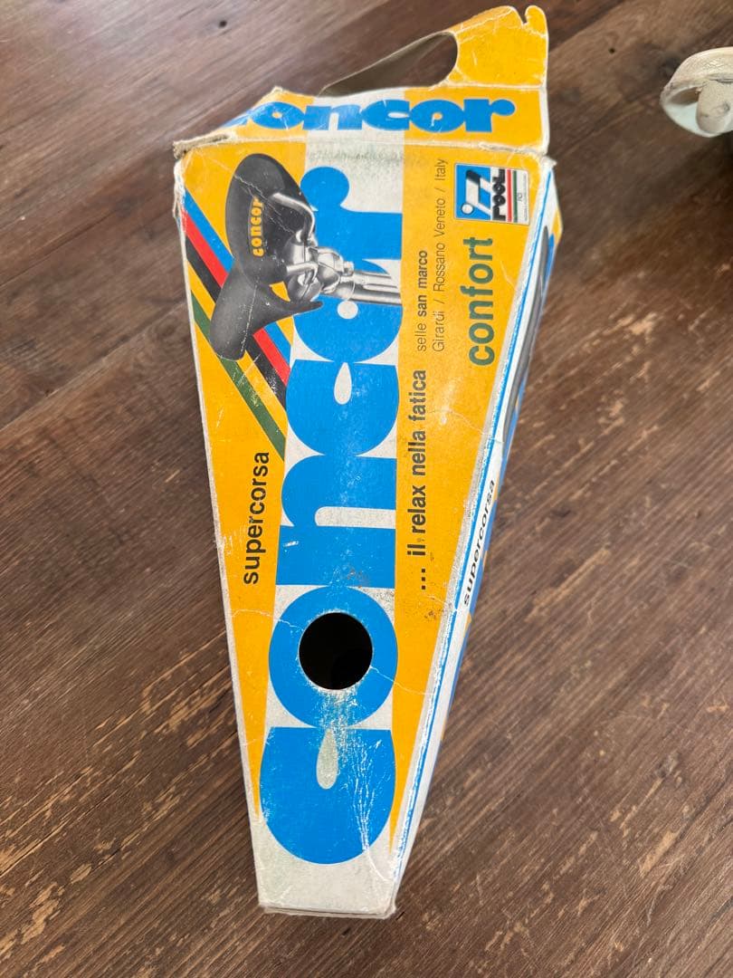San Marco Supercorsa concorサドル ホワイトビンテージ