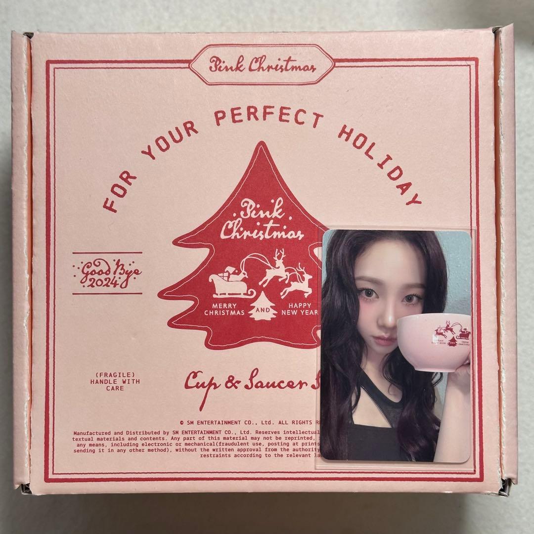 aespa カリナ PINK CHRISTMAS 2024 MD グッズ トレカ