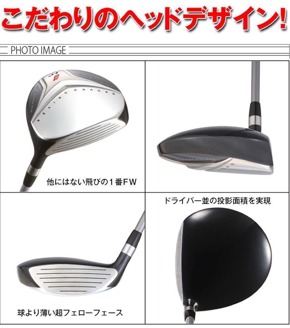 1.2番FWも！優しい超大型激飛び2オン兵器! ワークスゴルフフォーサイトFW